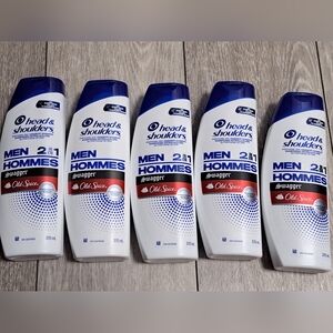 5 New Head & Shoulder Men Old Spice Swagger 2-in-1 Shampoo and Conditioner
